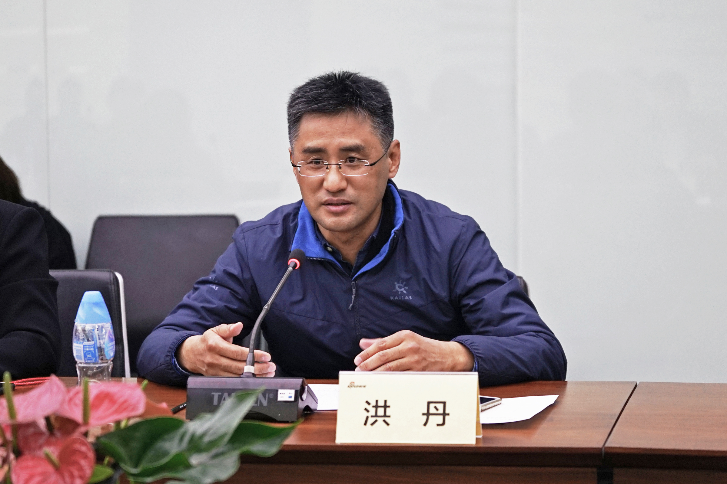 組織理事會成員洪丹演講