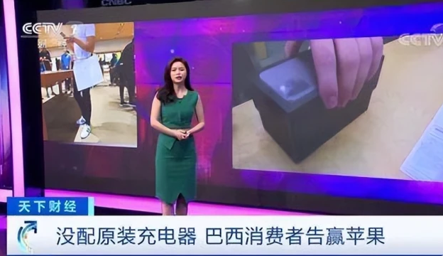 中國媒體報道，巴西戈亞尼亞市一家法院裁定蘋果公司違反了消費者保護法，必須賠償一名沒有獲得充電插頭的iPhone買家